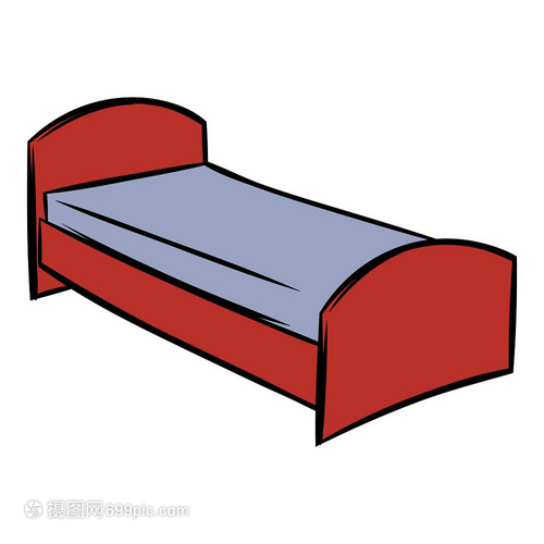 夢(mèng)幻樂(lè)園 卡通風(fēng)格單人床矢量插圖在家具設(shè)計(jì)中的魅力